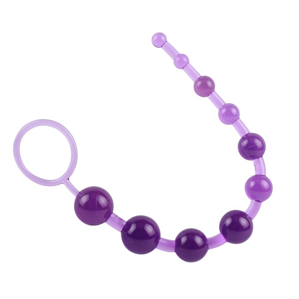 Chisa - Sassy Anal Beads - Purple - View 2