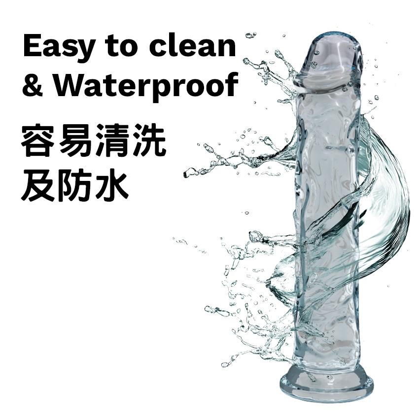 KIKO - Flexible Dildo 7.1" - Clear - View 8