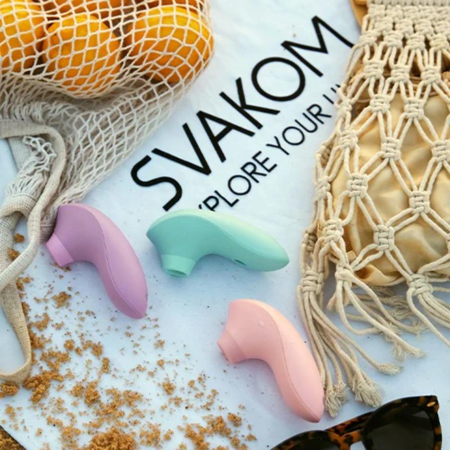 SVAKOM - Pulse Lite Neo Interactive Stimulator - Seafoam Blue - View 9