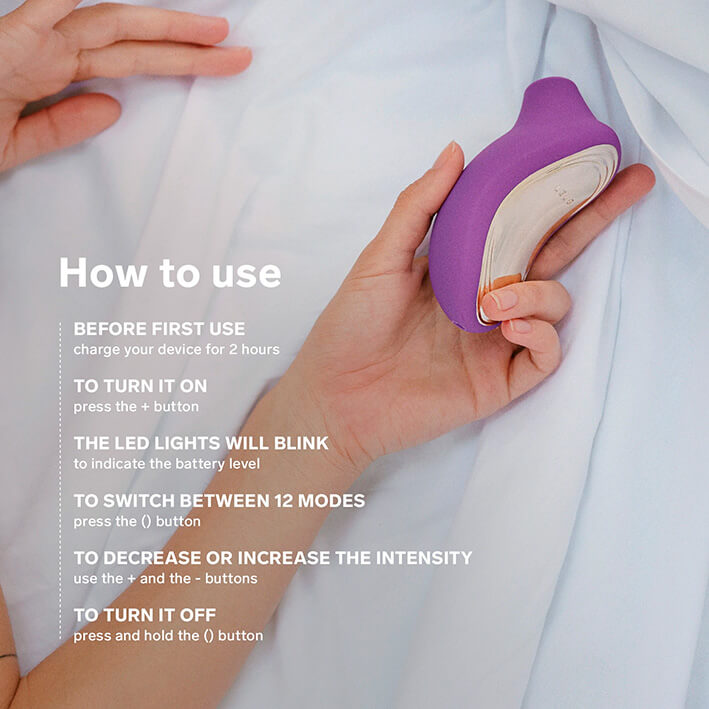 Lelo - Sona 聲波脈動陰蒂按摩器第二代 - 黑色 - View 2