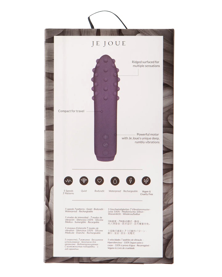Je Joue - Duet Bullet Vibrator - Purple - View 13