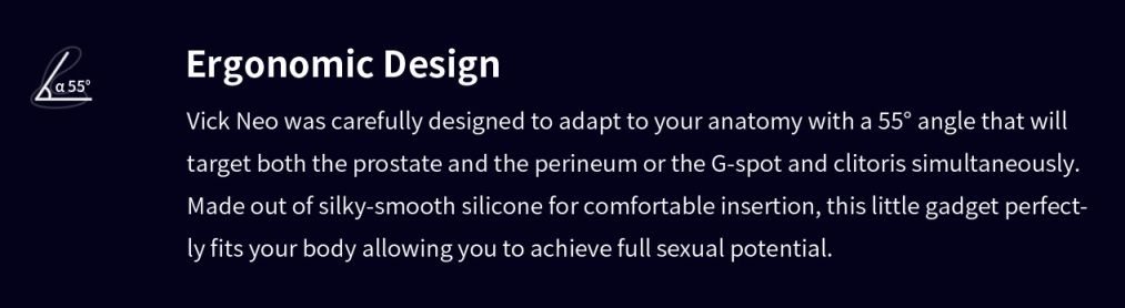 SVAKOM - Vick Neo Interactive Prostate Vibrator - Black - View 10