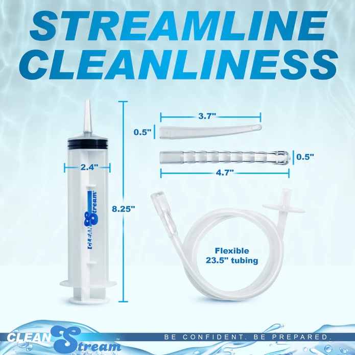 CleanStream - 灌腸及補充潤滑 注射器三件套裝 - View 9