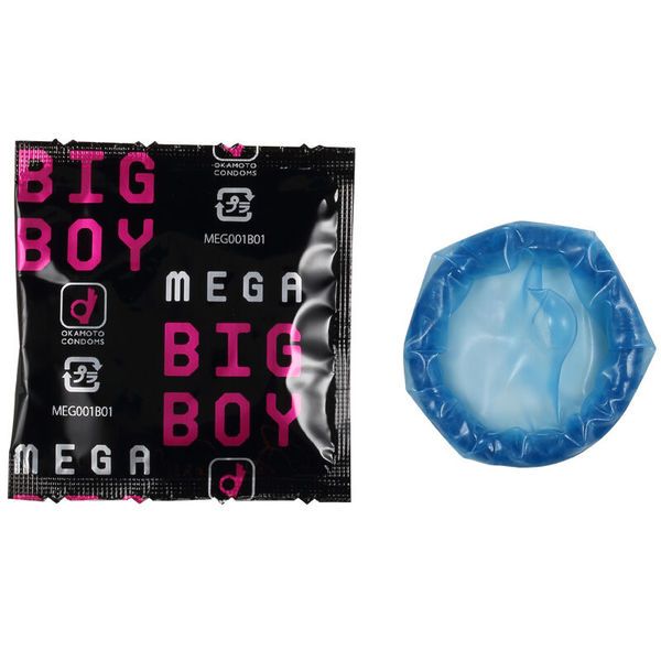 Okamoto - Mega Big Boy XL碼安全套 46 / 72mm 12個裝 - View 3