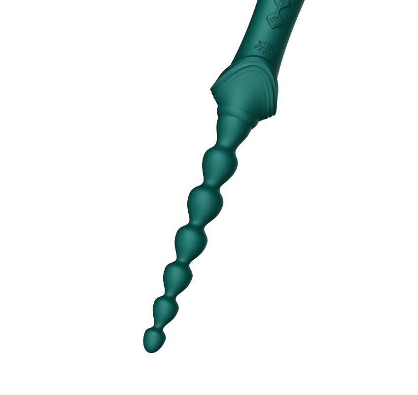 Zalo - Bess 2 Heating Dual Vibrator - Turquoise Green - View 7