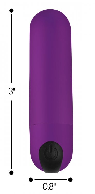 Bang! - 21X Vibro Bullet w Remote - Purple - View 4