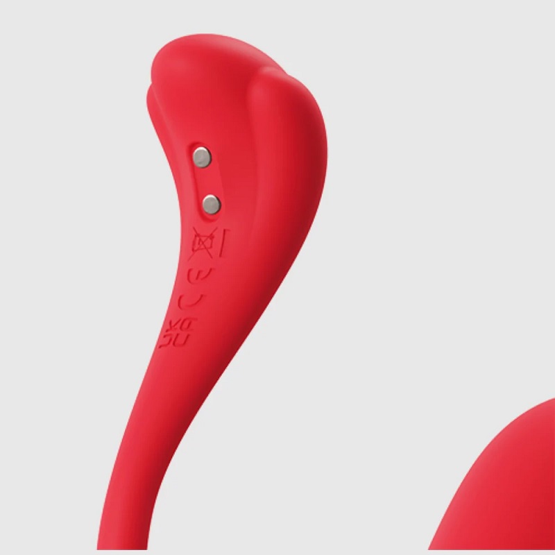 SVAKOM - Phoenix Neo 2 Interactive Egg Vibrator - Red - View 3