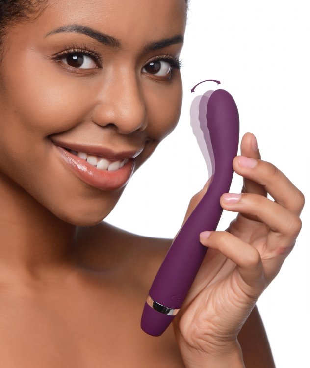 Inmi - Flexible Pinpoint Vibrator - Purple - View 2