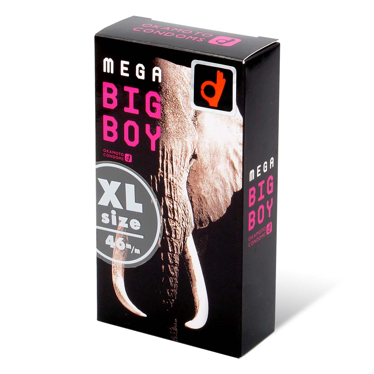 Okamoto - Mega Big Boy XL碼安全套 46 / 72mm 12個裝 - View 6