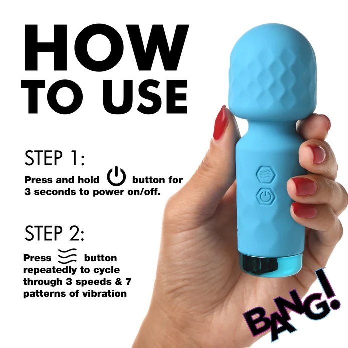 Bang! - 10X Mini Wand - Blue - View 7
