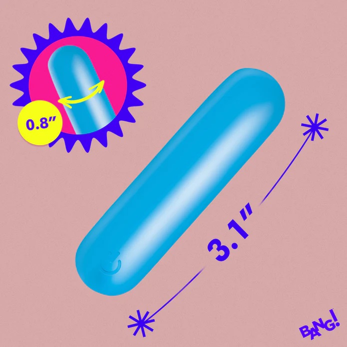 Bang! - Flexible Bullet - Blue - View 4