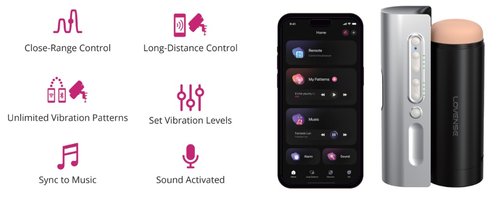 Lovense - Solace Pro - App Controlled Automatic Masturbator - View 7