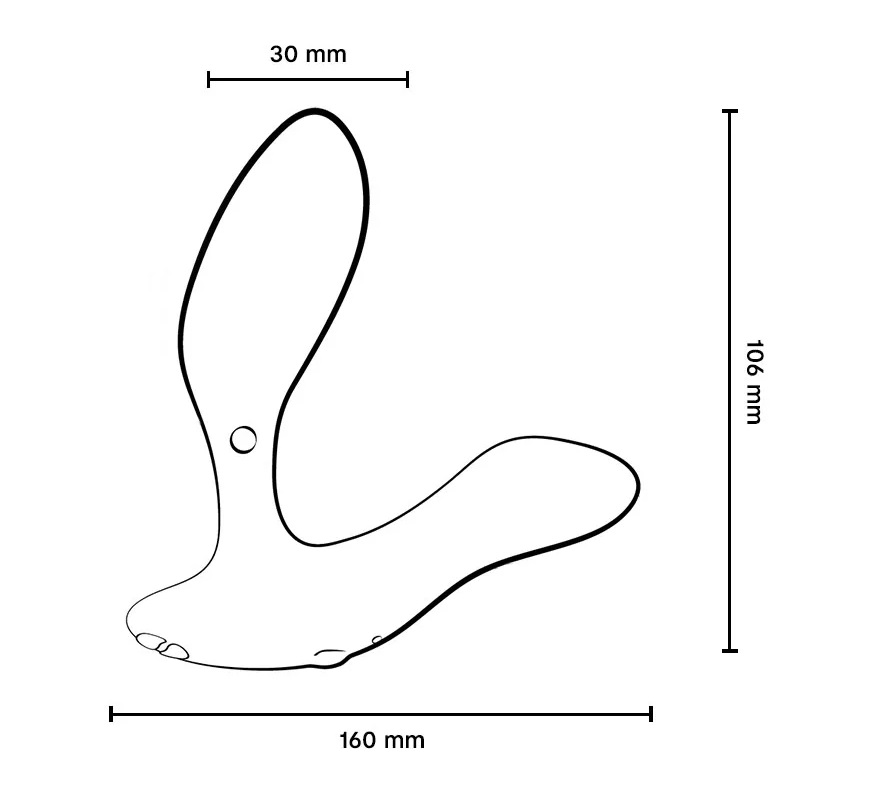 We-Vibe - Vector Plus 震動式前列腺按摩器 - 黑色 - View 10