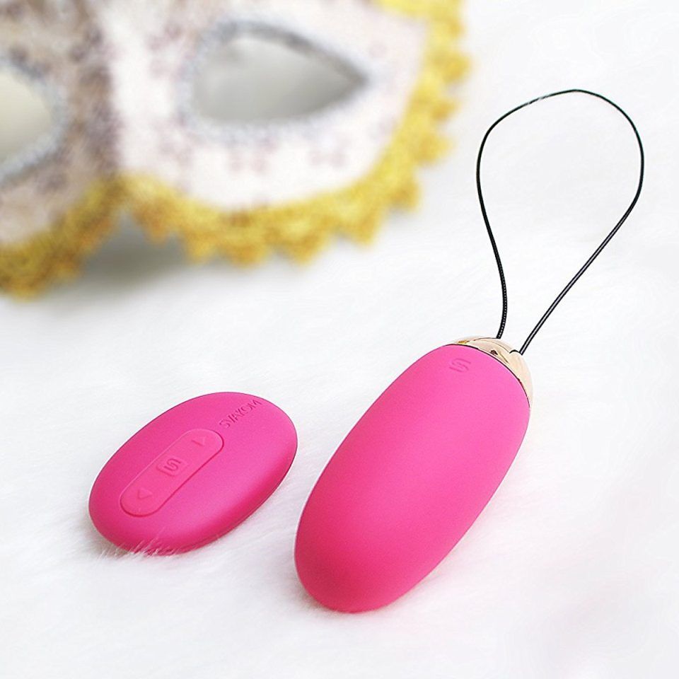 SVAKOM - Elva Remote Control Egg Vibrator - Plum Red - View 16