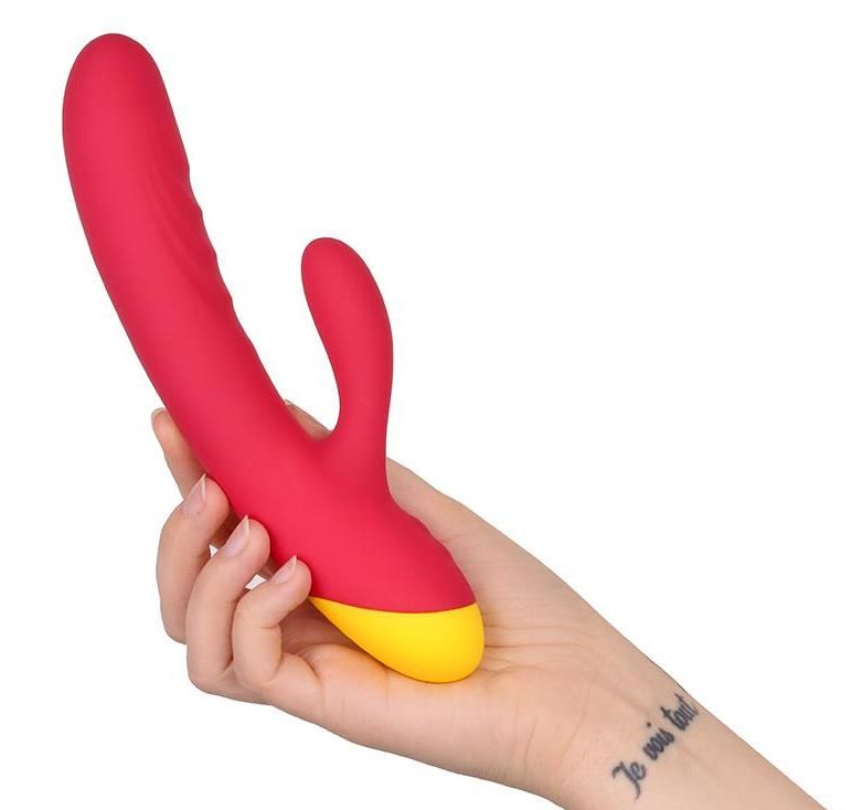 Romp - Jazz G-Spot Rabbit - Red - View 2