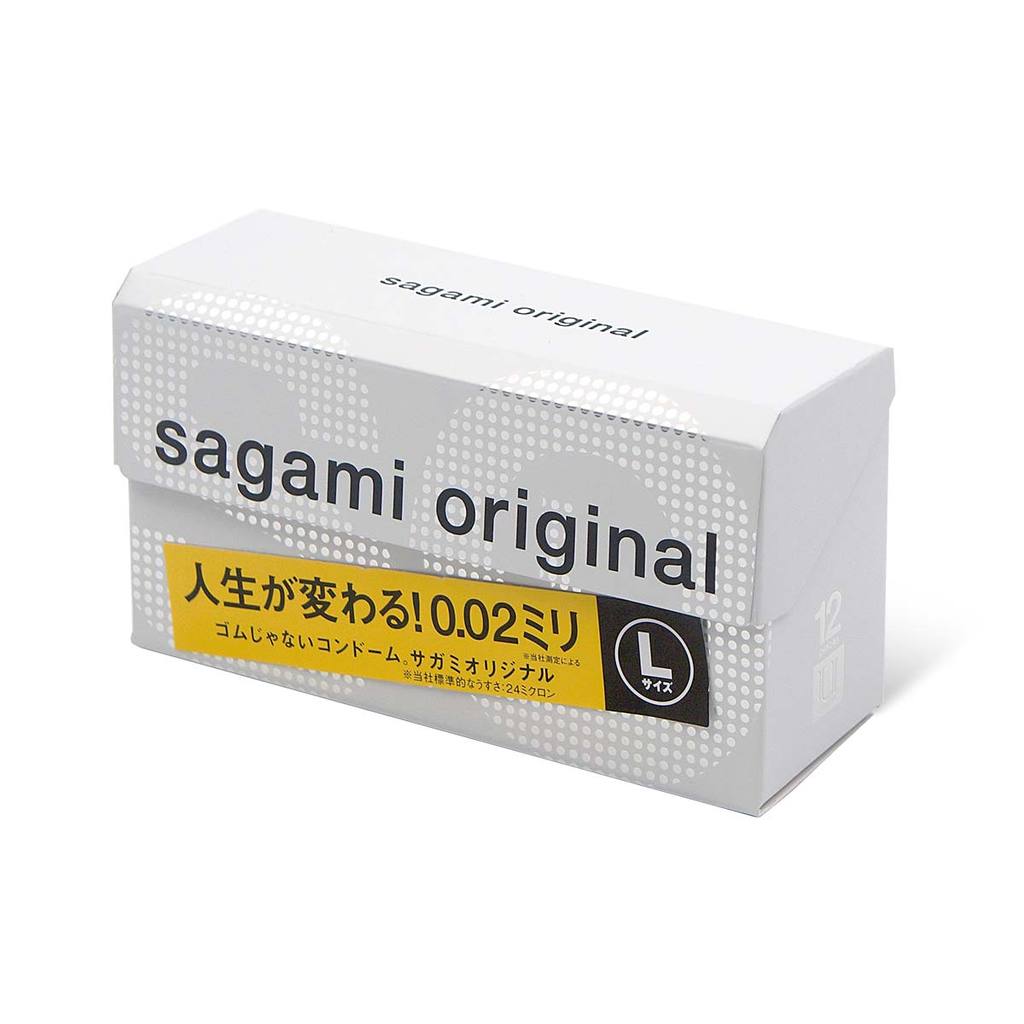 Sagami - 相模原創 0.02 大碼 (第二代) 12片裝 - View 8