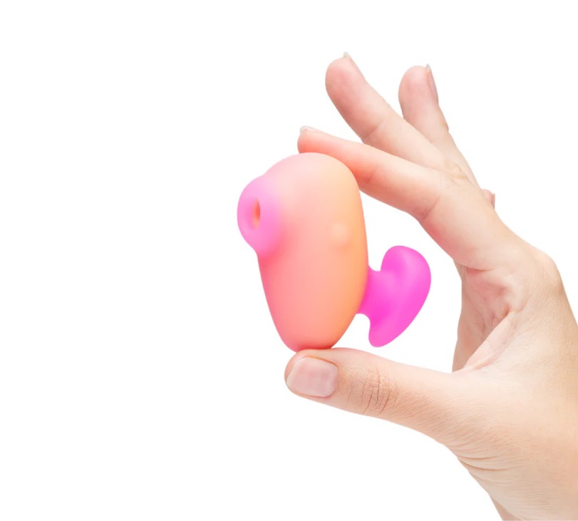 Romp - Kiss Finger Vibrator - Pink - View 3