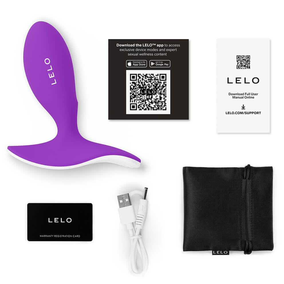 Lelo - Surfer Originals APP Prostate Massager - Purple - View 8