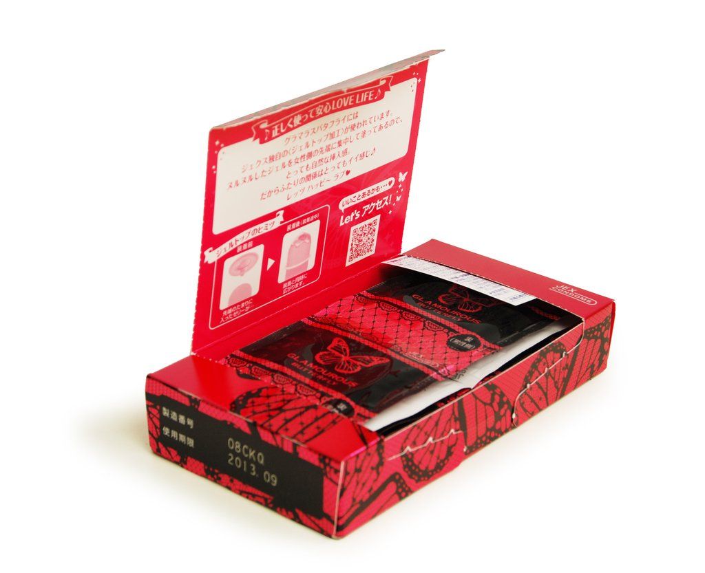 Jex - 魅力蝴蝶 超潤型安全套 12片裝 - View 3