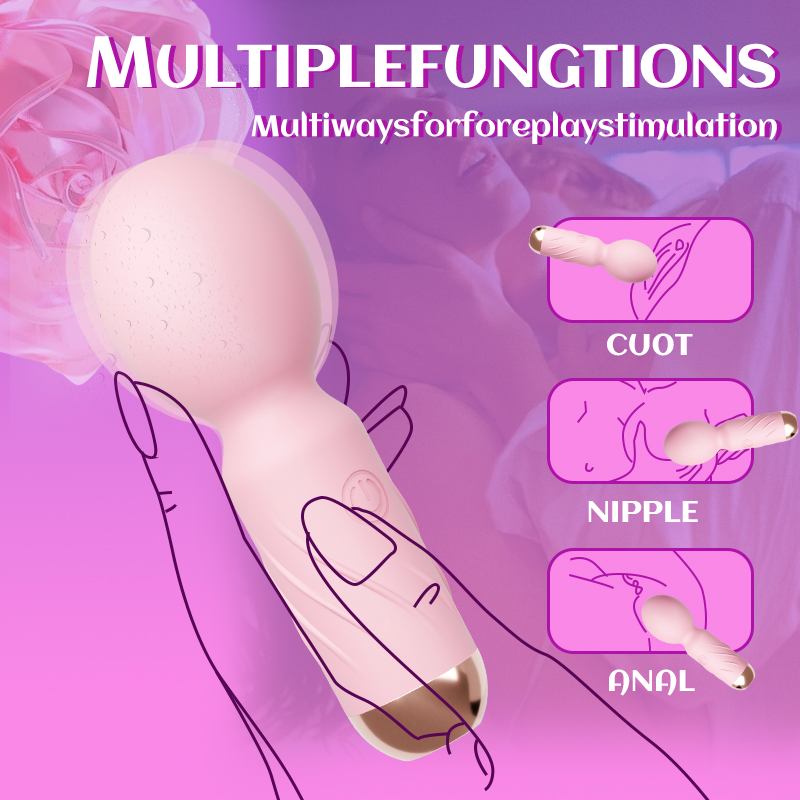 Secwell - Cute Mini Massager - Pink - View 8