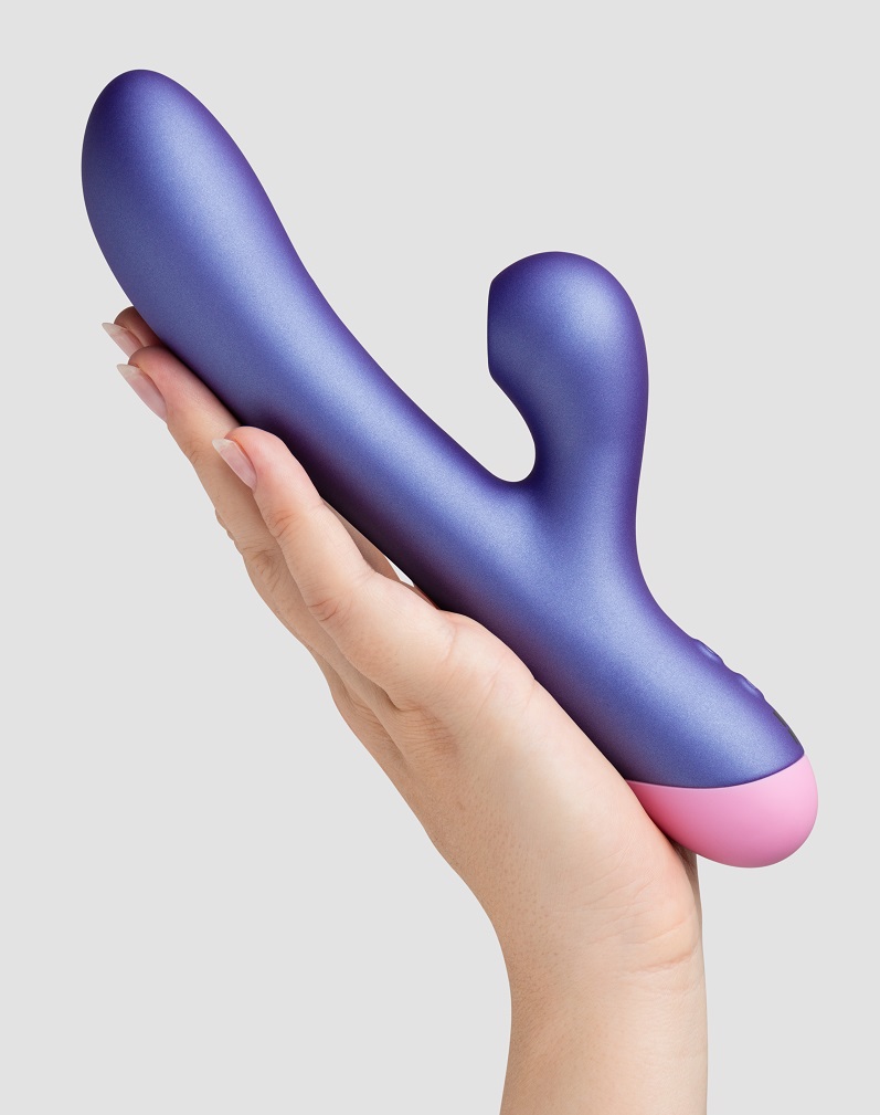 Romp - Pulse Pleasure Air Rabbit - Purple - View 4