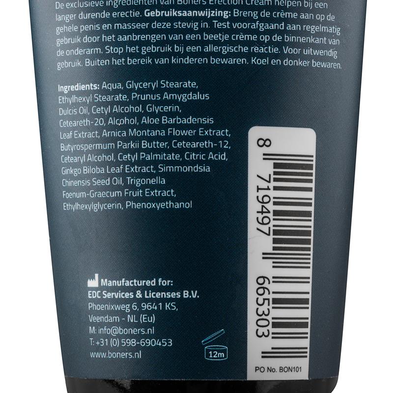 Boners - Erection Cream - 100ml - View 4