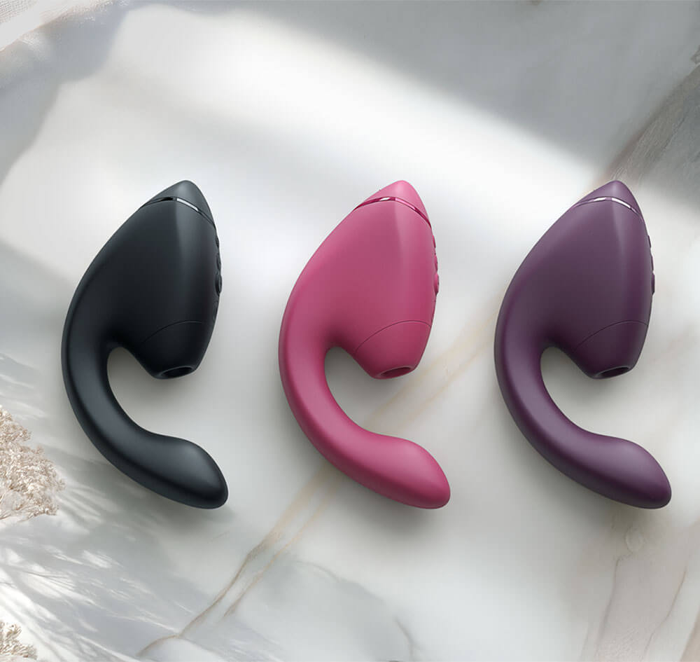 Womanizer - Next DUO 3D陰蒂吸啜及G點按摩器 - 暗粉 - View 15
