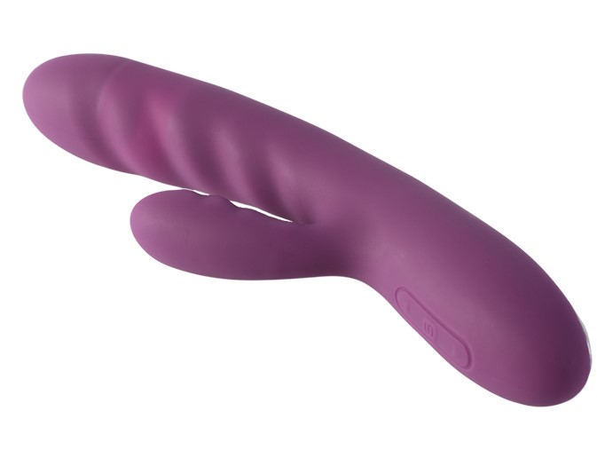 SVAKOM - Avery Thrusting Rabbit Vibrator - Lilac - View 2
