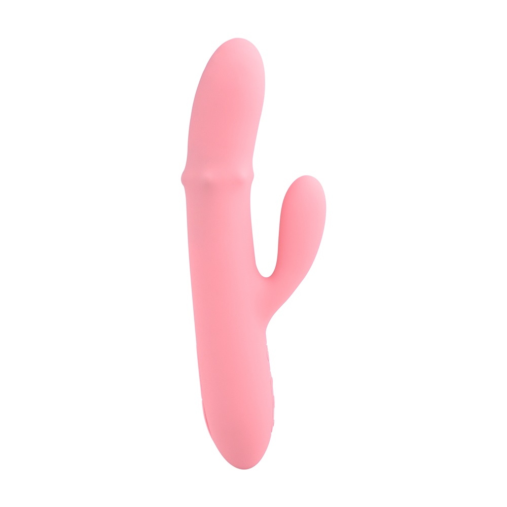 SVAKOM - Mora Neo Interactive Rabbit Vibrator - Peach Pink - View 3