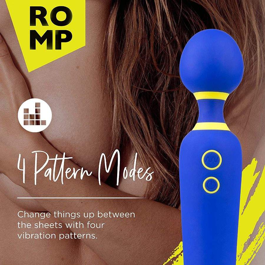 Romp - Flip Wand Massager - Blue - View 11