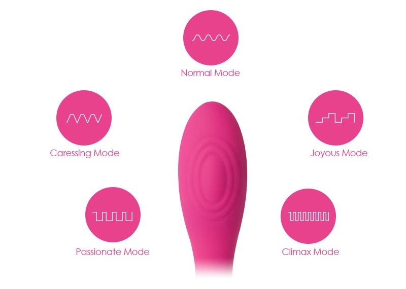 SVAKOM - Iris G-spot Vibrator - Plum Red - View 9